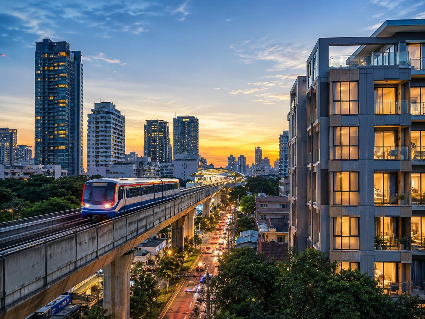 ซื้อบ้านหรือคอนโดใกล้รถไฟฟ้าดีไหม? ข้อดีและข้อควรระวังก่อนตัดสินใจ